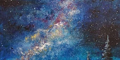 Hauptbild für Magical Blue Milky Way - Paint and Sip by Classpop!™
