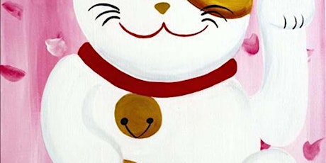 Maneki-Neko Cat - Paint and Sip by Classpop!™