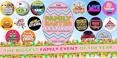 Imagem principal do evento The Hertfordshire Family Easter Festival 2024 - 30th & 31st March