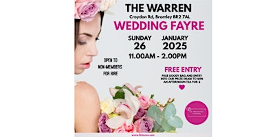 Primaire afbeelding van LK Wedding Fayre at The Warren, Bromley