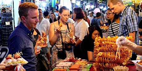 Street food festival night is extremely attractive