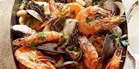 event with extremely attractive seafood dishes