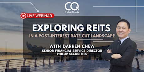 [LIVE WEBINAR]  Exploring REITs in a Post-Interest Rate Cut Landscape primary image