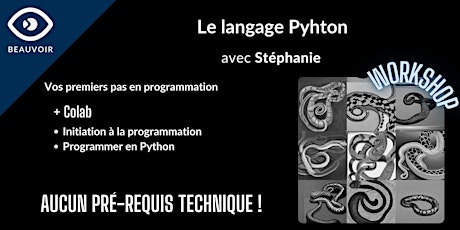 Image principale de Vos premiers pas en programmation : le langage Python