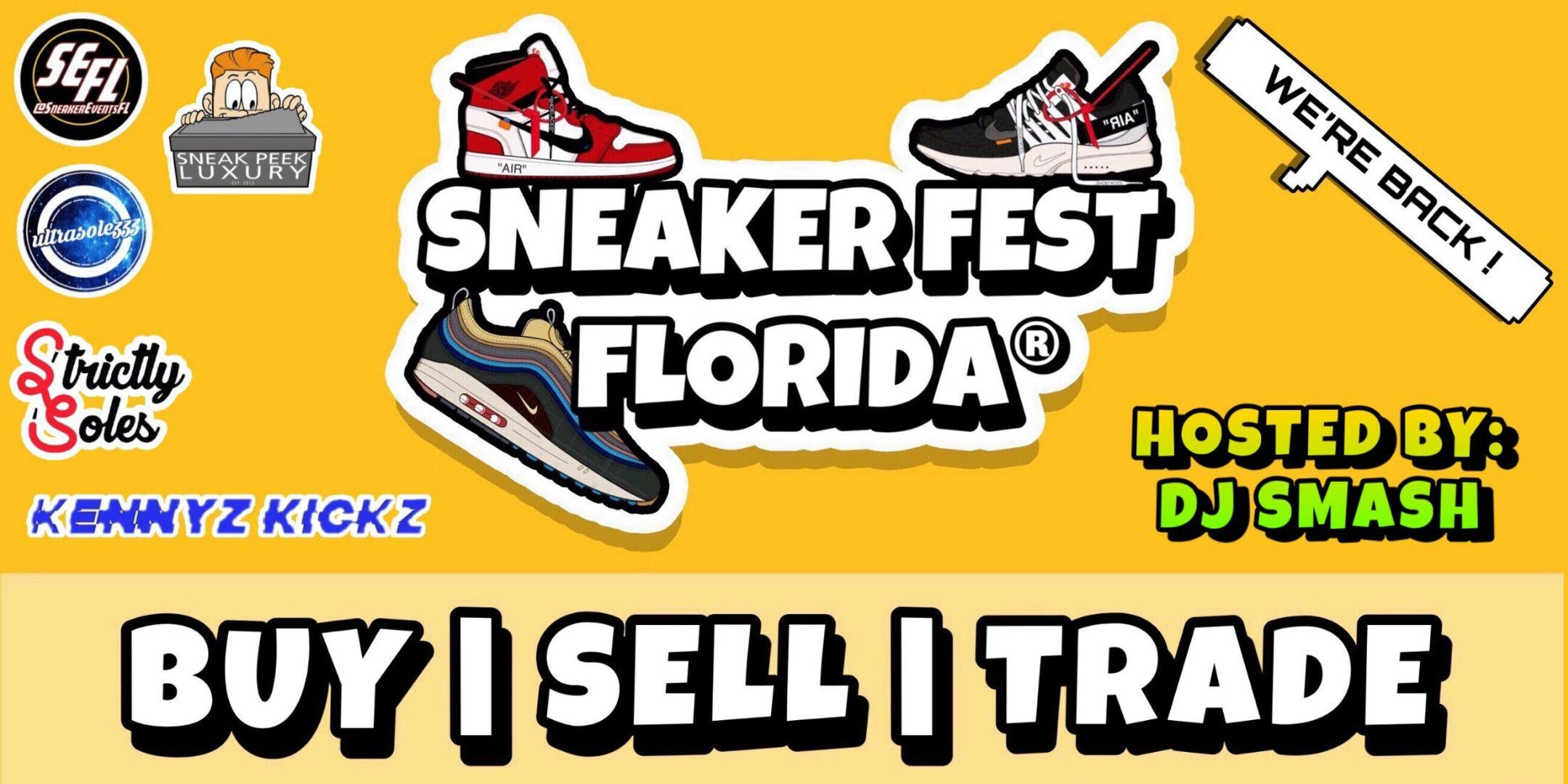Sneaker Fest Florida (Buy-Sell-Trade Sneakers) (Apparel,Sneakers,Art) - 23 NOV