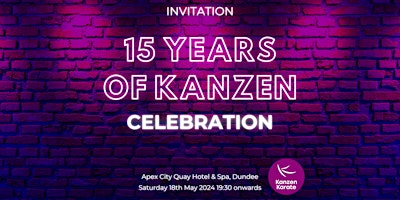 15 Years of Kanzen Celebration primary image