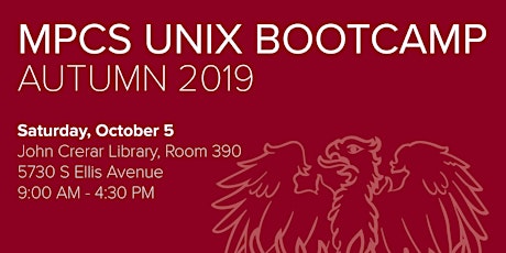 MPCS UNIX Bootcamp - Autumn 2019 primary image