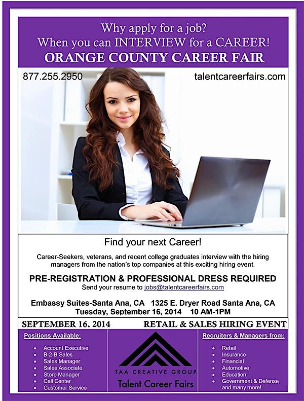 Orange County Career Fair