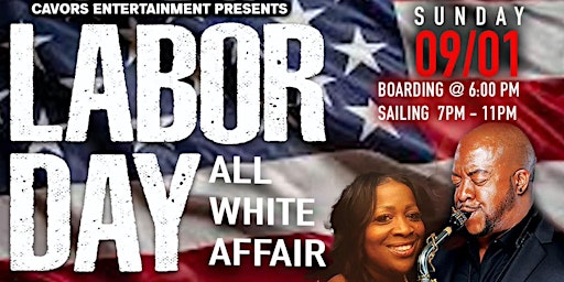 Primaire afbeelding van Hollywood Florida All White Attire Smooth Jazz Labor Day Sunday 4-hour Yacht Party