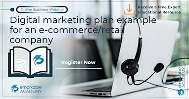 Primaire afbeelding van Digital marketing plan example for an E-commerce/retail company