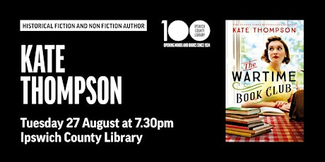 Ipswich 100 author event with Kate Thompson