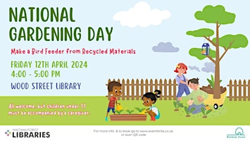 National Gardening Day @ Wood Street Library primary image