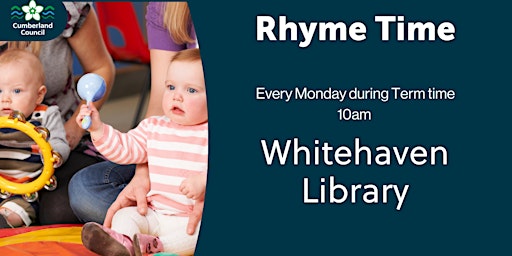 Imagem principal do evento Rhyme Time - Whitehaven Library