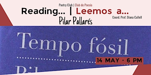Imagem principal do evento Reading... Pilar Pallarés