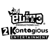 Logotipo de 2Kontagious Entertainment LLC x  Elit3 Productions