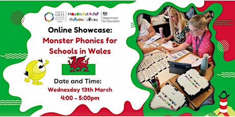 Primaire afbeelding van Online Showcase: Monster Phonics for Schools In Wales