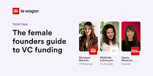 Imagem principal do evento The female founders guide to VC funding
