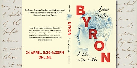 Image principale de Livestream of 'Treasures: Byron's life in letters'