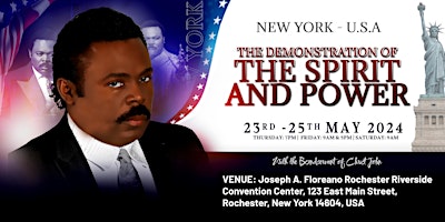 Imagen principal de The Demonstration of the Spirit and Power conference with the Bondservant