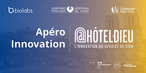 Imagen principal de Apéro Innovation @Hôtel-Dieu |Santé mentale des professionnels hospitaliers