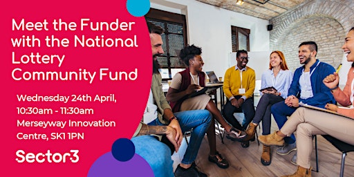 Primaire afbeelding van Meet the Funder with The National Lottery Community Fund (in person)