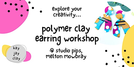 Polymer Clay Earring Workshop primary image