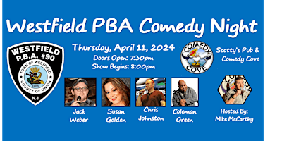 Westfield PBA Comedy Night primary image