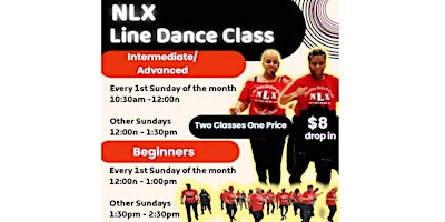 Imagem principal do evento NLX LINE DANCE CLASS