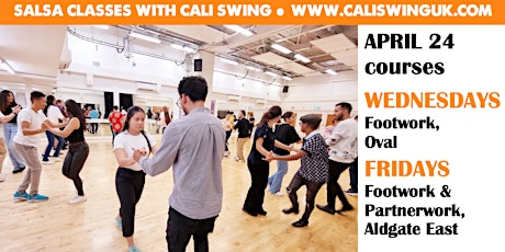 April Salsa Courses with Cali Swing primary image
