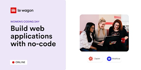 Image principale de IWD Online Series: Women’s Coding: No-code workshop