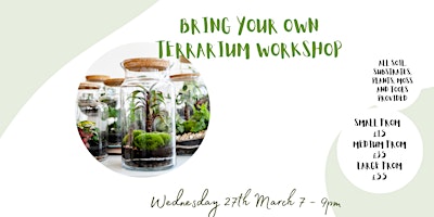 Hauptbild für Bring Your Own Terrarium Workshop