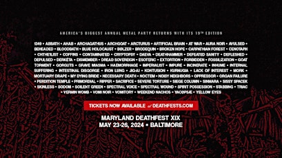 Maryland Deathfest XIX