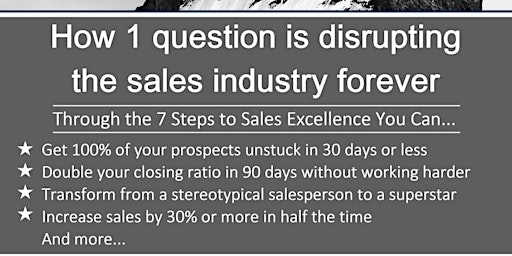 Image principale de The Greatest Sales Question Ever Asked