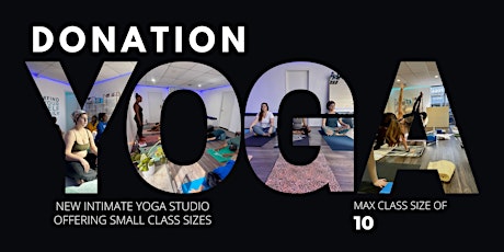 DONATION YOGA | a pay-what-you-can class at Allure Yoga