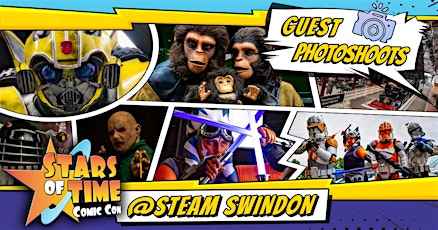 SWINDON COMIC CON - GUEST PHOTOSHOOTS