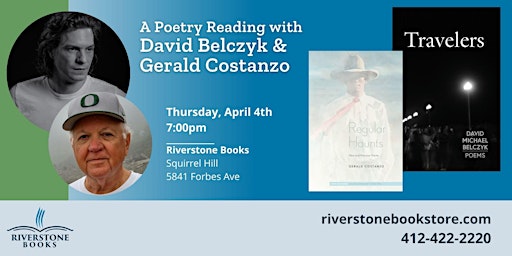 A Poetry Reading with David Belczyk and Gerald Costanzo primary image