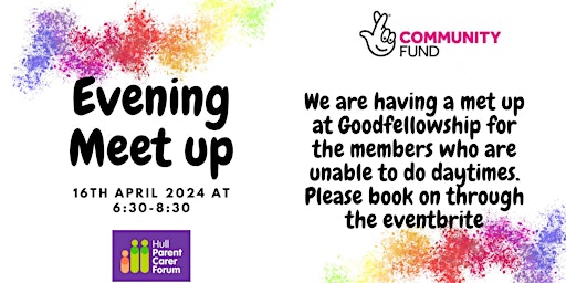 Hull Parent Carer Forum Evening Meet up at Goodfellowship Pub primary image