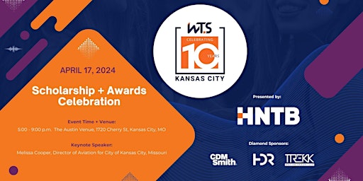 Imagem principal do evento 2024 WTS-KC Scholarship + Awards Event / 10th Anniversary