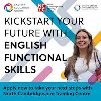 Functional Skills English - North Cambridgeshire Training Centre primary image