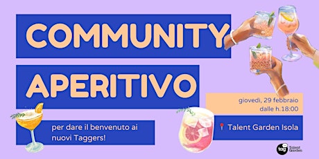 Hauptbild für Community Aperitivo - Talent Garden Isola