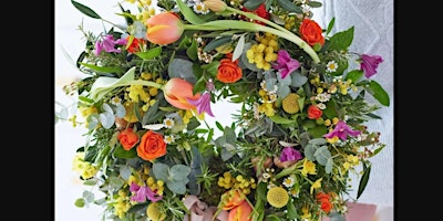 Spring wreath making primary image