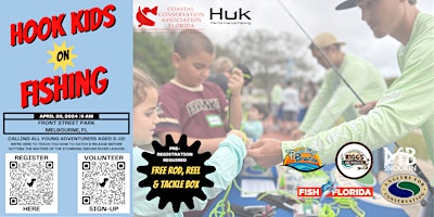 Imagem principal do evento 2024 Hook Kids on Fishing in Melbourne, FL