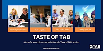 Exclusive  Taste of TAB Event primary image