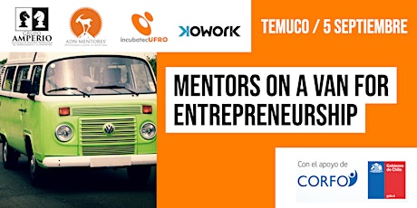Mentors On a Van For Entrepreneurship - TEMUCO 05 Sept 2019 primary image