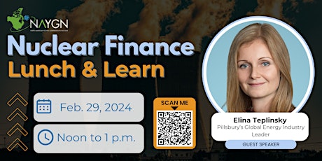 Nuclear Finance Lunch & Learn primary image