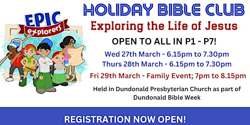 DBW Easter Holiday Bible Club primary image