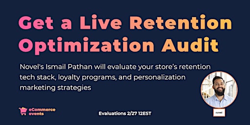 Immagine principale di Live Retention, Loyalty, and Personalization Audit Workshop 