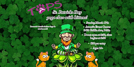 TAPS: St. Patty's Yoga with Kittens! primary image