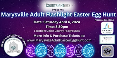 Imagem principal do evento 4th Annual Marysville Adult Easter Egg Hunt