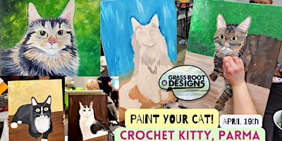 Imagem principal do evento Paint Your Cat | Crochet Kitty Parma